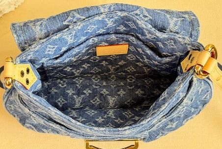 Louis Vuitton blue denim bag  & Briefcases