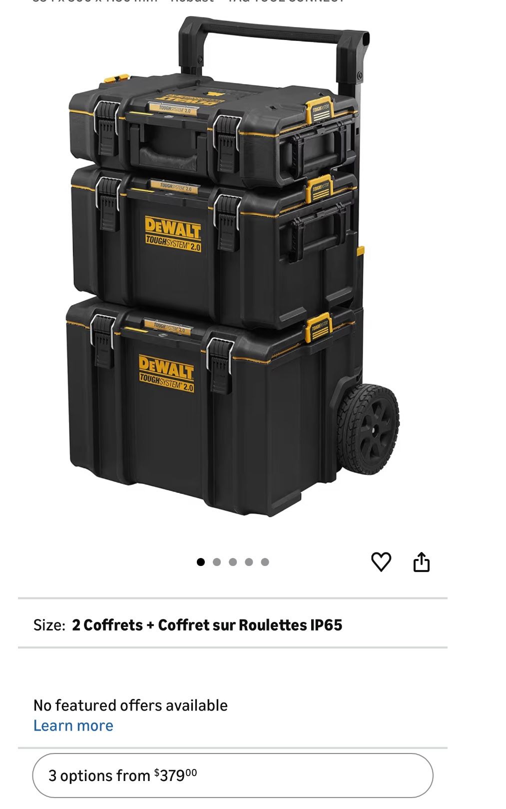 DEWALT Tool Box Set
