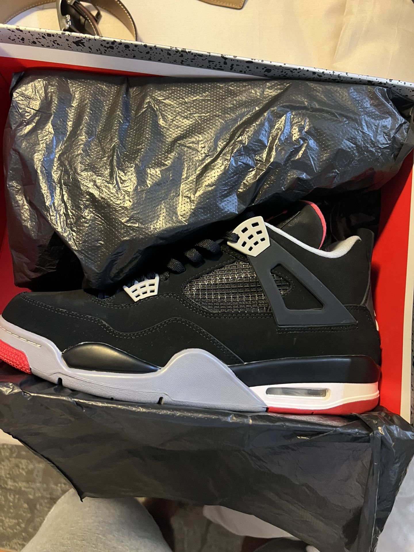 Jordan Retro 4 Black - Cement