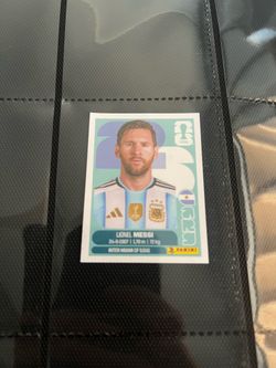 Messi panini sticker fifa 2026
