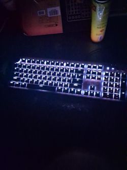 DELUX Ks100 mechanicalkeyboard 50 obo