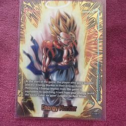 Dragon Ball Pop-Up Tour USA 2026: Energy Marker E-129 Gold - Gogeta