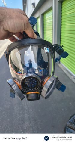 Parcil Safety PD-101 Full Face Respirator Gas Mask