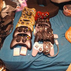 Xbox And PlayStation Controllers