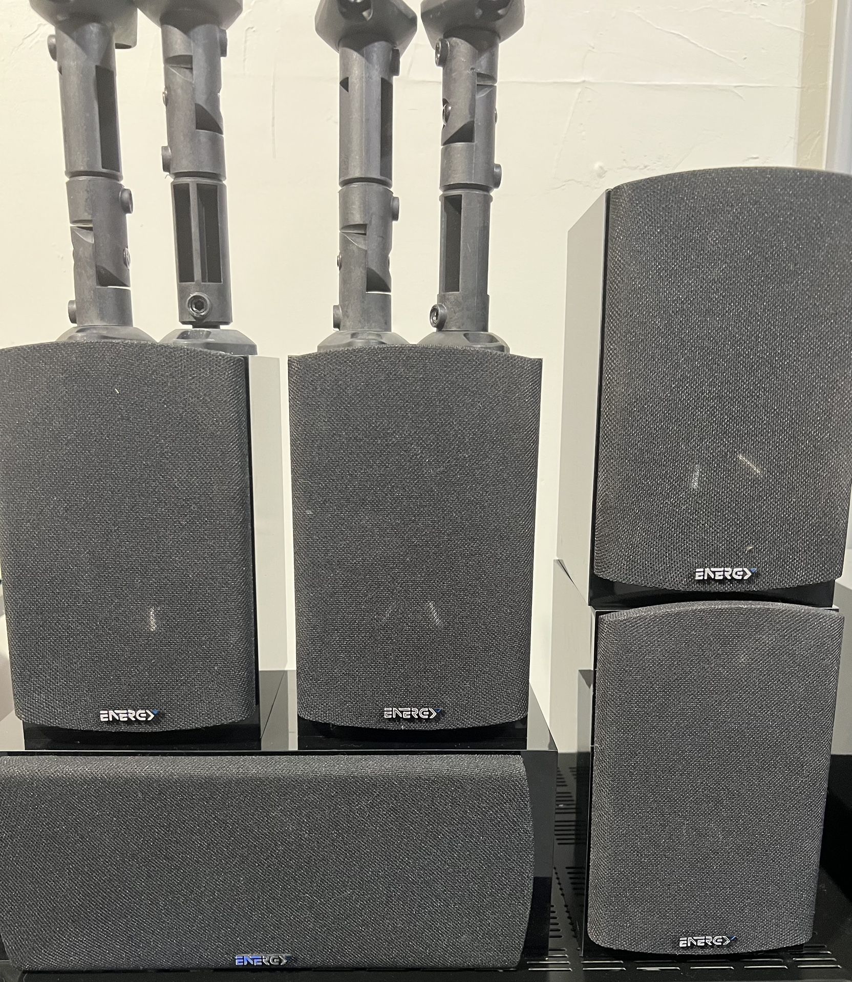 Onkyo AV Receiver Speakers And Subwoofer