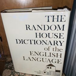 1970s Vintage Dictionary 