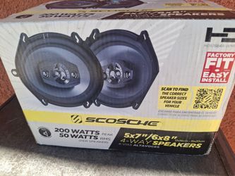 SPEAKERS BOSINAS 5X7 NUEVAS NEW ABLO ESPAÑOL
