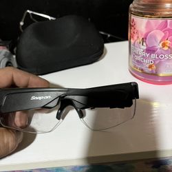 Snap-on Bluetooth Glasses 