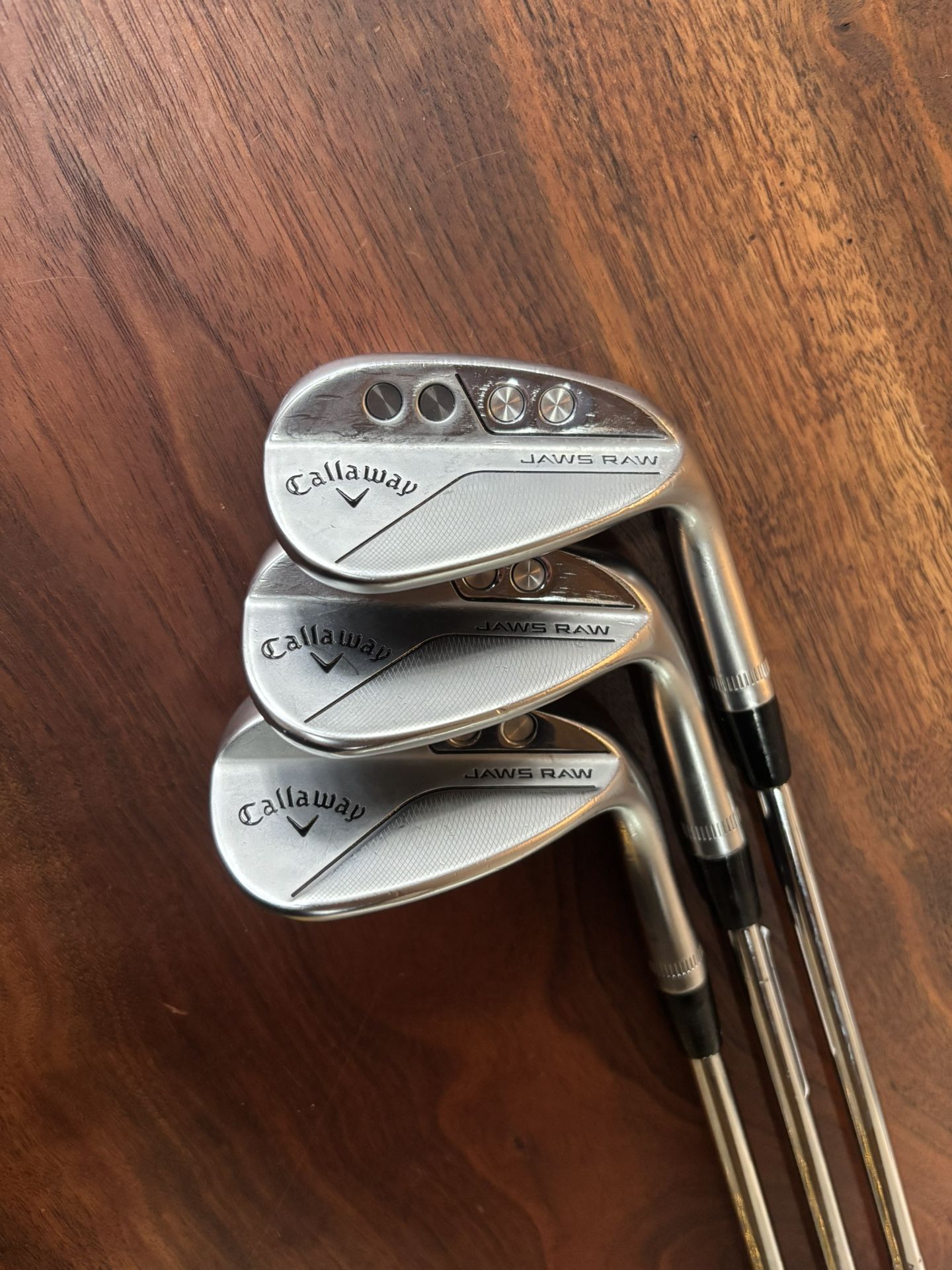 Callaway Jaws Raw Wedge Set 48*, 54*, 58