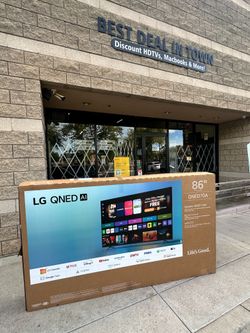 CLOSEOUT TV SALE  86" LG 4K QNED LED HDR Smart 86QNED70AUA