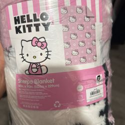 Hello Kitty Sherpa Blanket 