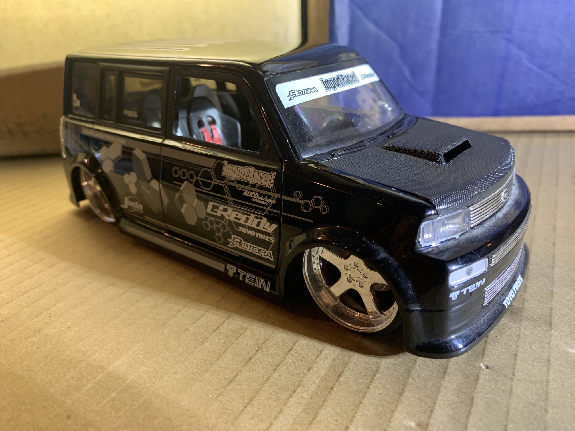 Jada 1/24 SCION XB Import Racer/ Metallic Blue | eBay