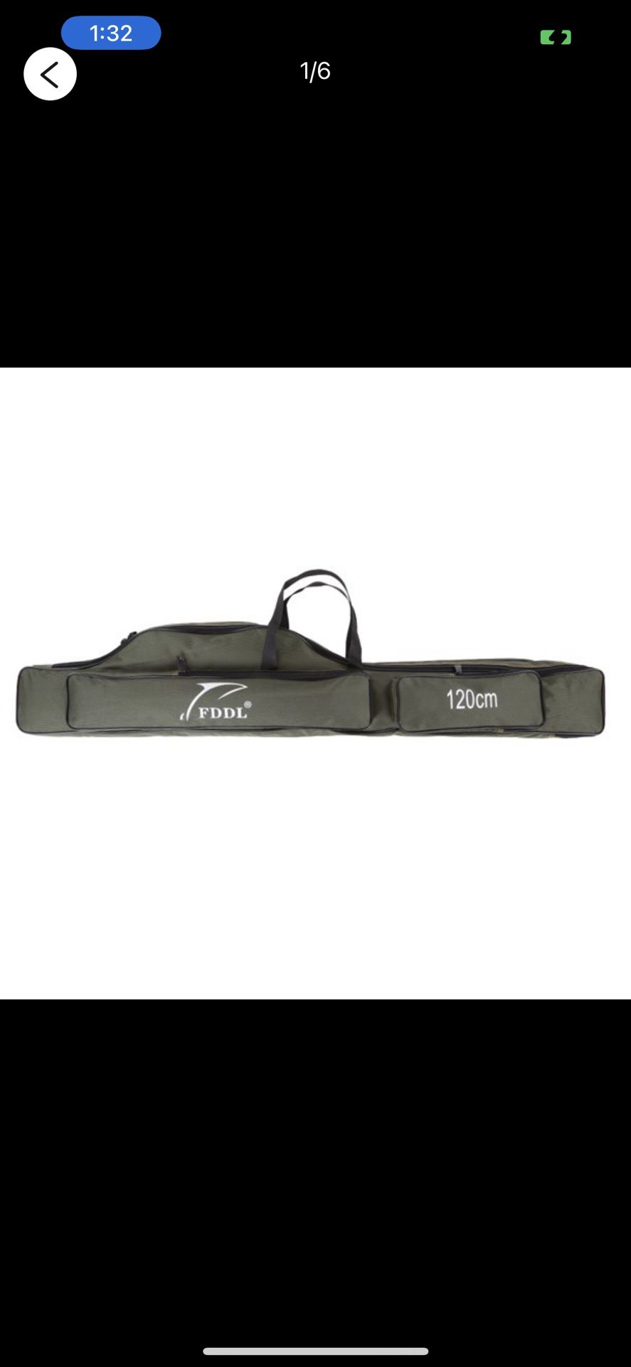 [120cm | BAG ONLY, SOLO BOLSA]Fishing Rod Bag Holder Fishing Rod Carrier  Fishing Pole Travel Case Tackle Box Storage Multifunctional Stand Bags Large
