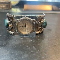 Sterling Silver Watch And Stainless Steel 