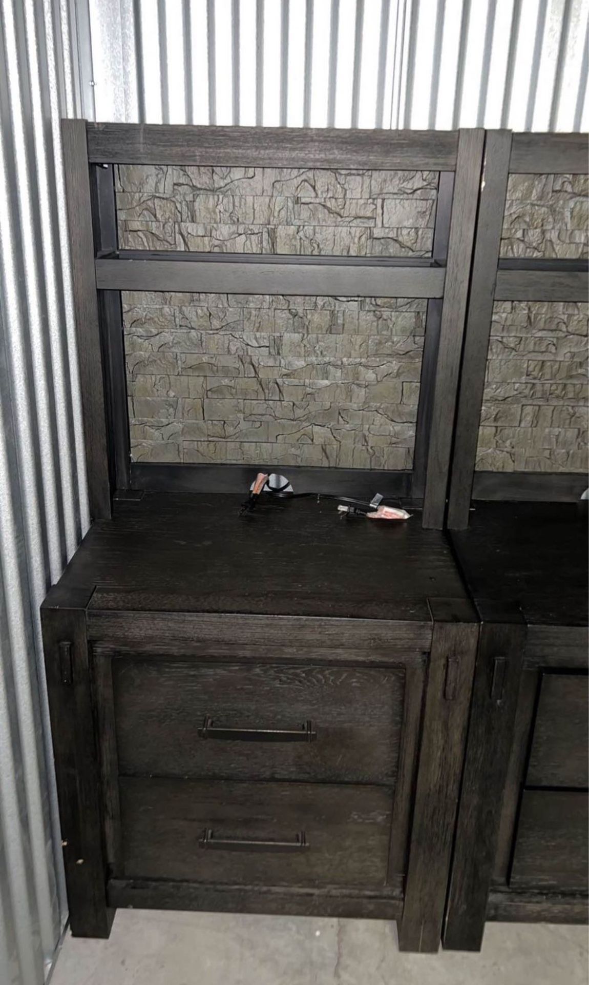 Canyon Rock Brown Nightstands