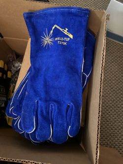 6 pairs welding gloves