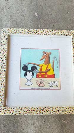 Mickey mouse decoration wall art