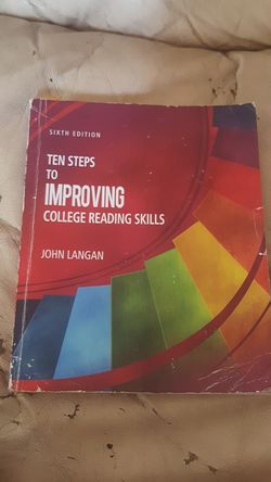 Ten steps to improving college reading skills 6th edition