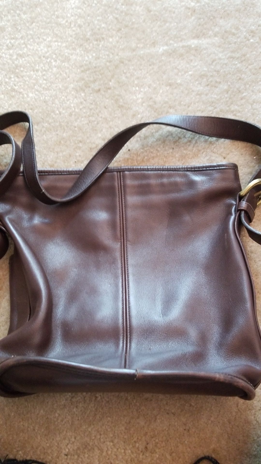 Authentic Coach Leather Handbag Purse