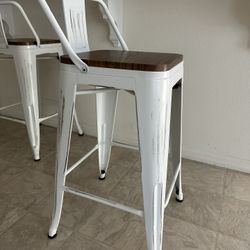 24” Bar Stools Set Of 4 