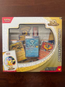 Pokemon TCG 30th Celebration Anniversary Poster Collection