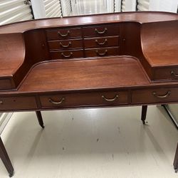 Antique Imperial Mahogany Carlton Writing Desk