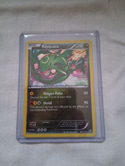 Legendary Treasures Rayquaza Card