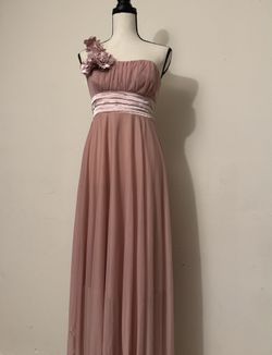 Beautiful Pink Flower Dress