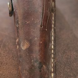 Vintage Saddle Flask