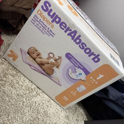Size 1 Super Absorbs Diapers , 168 Count 