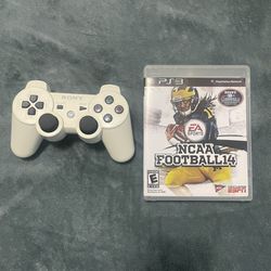 NCAA 14 And Ps3 + 2 Controllers