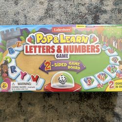 Lakeshore Pop & Learn! Letters & Numbers Game