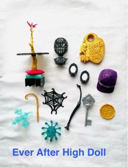 Mattel Ever After High Doll Accessories Lot