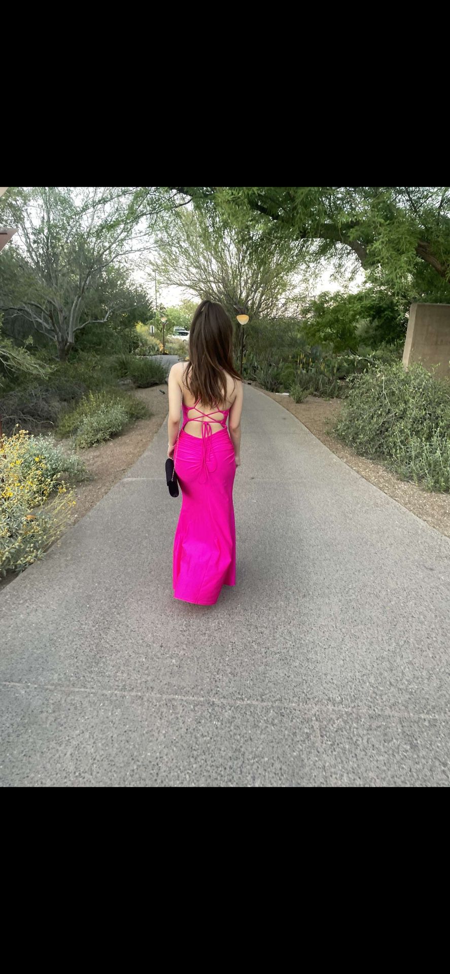 Pink Prom Dress Size 0