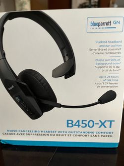 Blue parrot B450-XT headset new