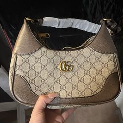 Gucci GG Emblem small shoulder bag