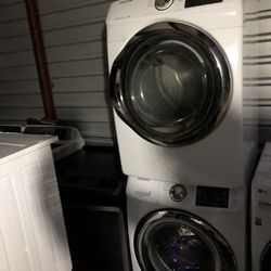 Samsung Washer And Dryer Set Electric 