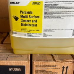 Ecolab Peroxide Surface Cleaner And Disinfectant 