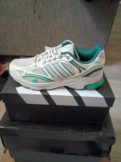 Adidas Running Sneakers White and Green
