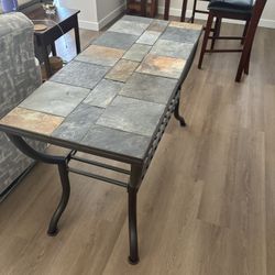 Slate Sofa Table