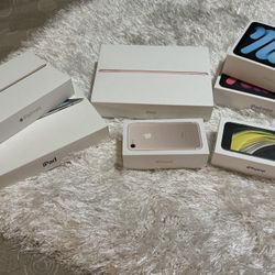 Apple iPad Box Only $5 Each, Apple iPhone Box Only $5 Each 
