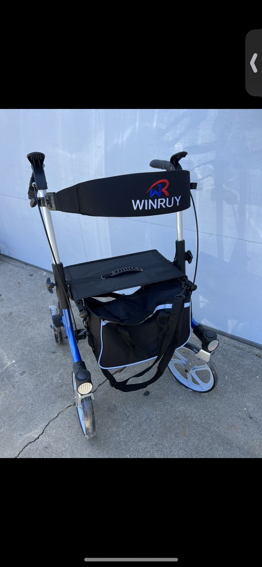 ROLLING WALKER ALUMINUM