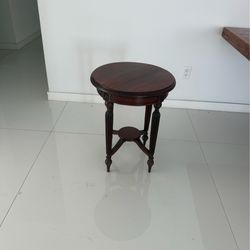 Wooden side table