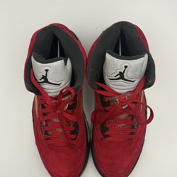 Nike Air Jordan 5 Retro Raging Bull Red Men’s Size 13 | Restored | Repainted