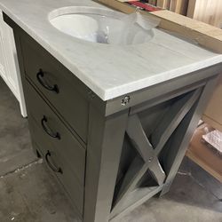 30 In Bathroom Vanity 