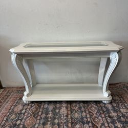 Modern White Sofa Table