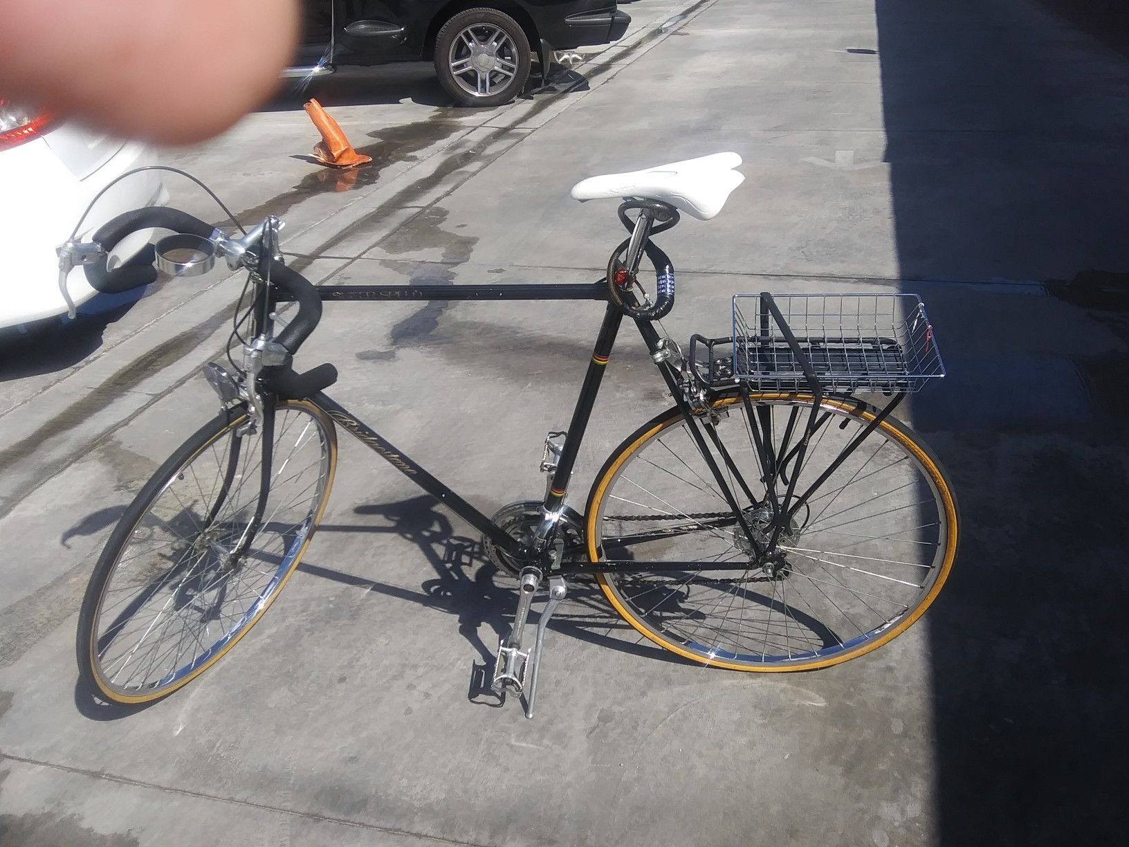 Bicycle, splendid vintage Japanese road bike .