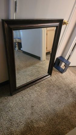 Large Framed Mirror
