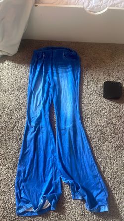 SHEIN, Blue flared legging. Size: 11/12