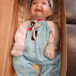 Ashton-Drake Rock-A-Bye Puddy Doll 76024 Waner Bros 1998
